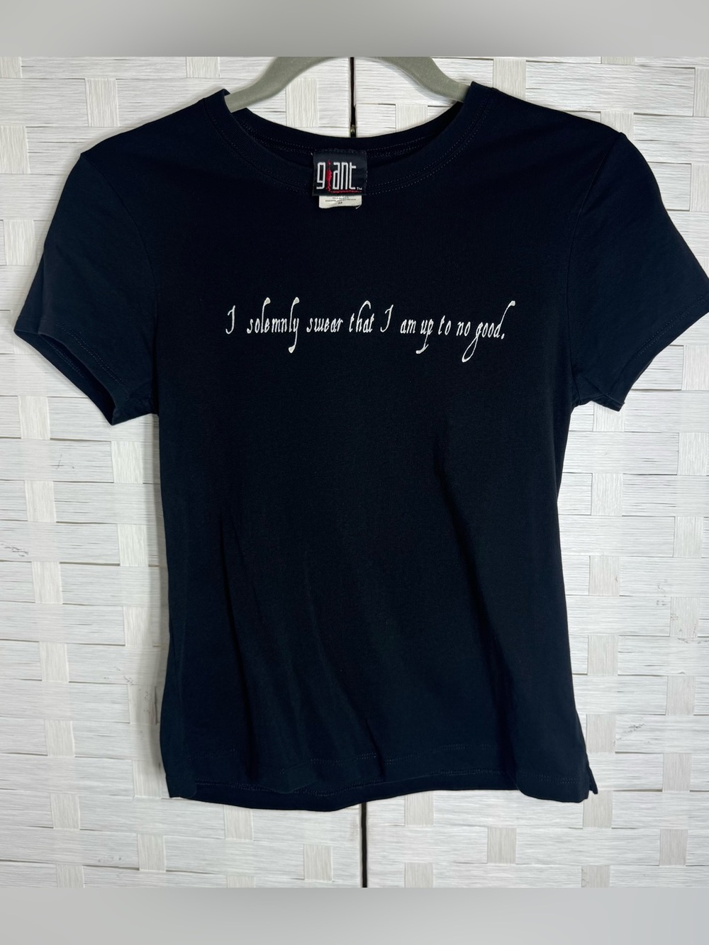 Harry Potter Vintage‎ I Solemnly Swear I Am Up To No Good Giant Black Size Med